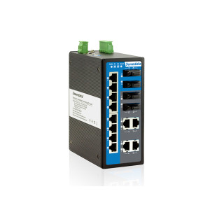 3onedata IES3016 16-port 10/100TX Unmanaged Fast Ethernet Switch, Choice of Fiber Ports